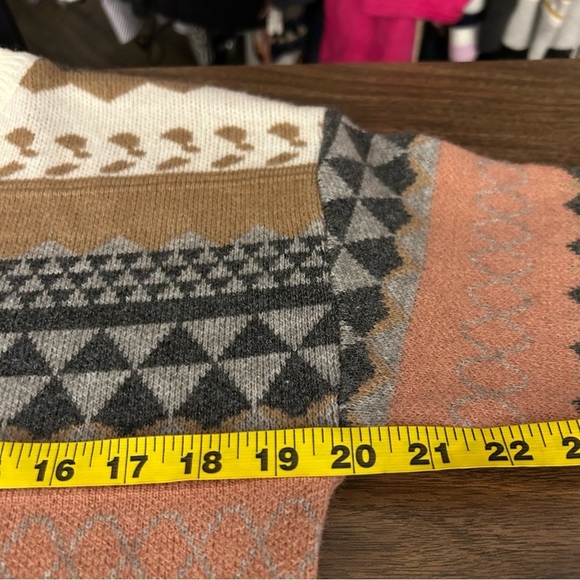 ADORA Multicolor Patterned Sweater S - Picture 9 of 11